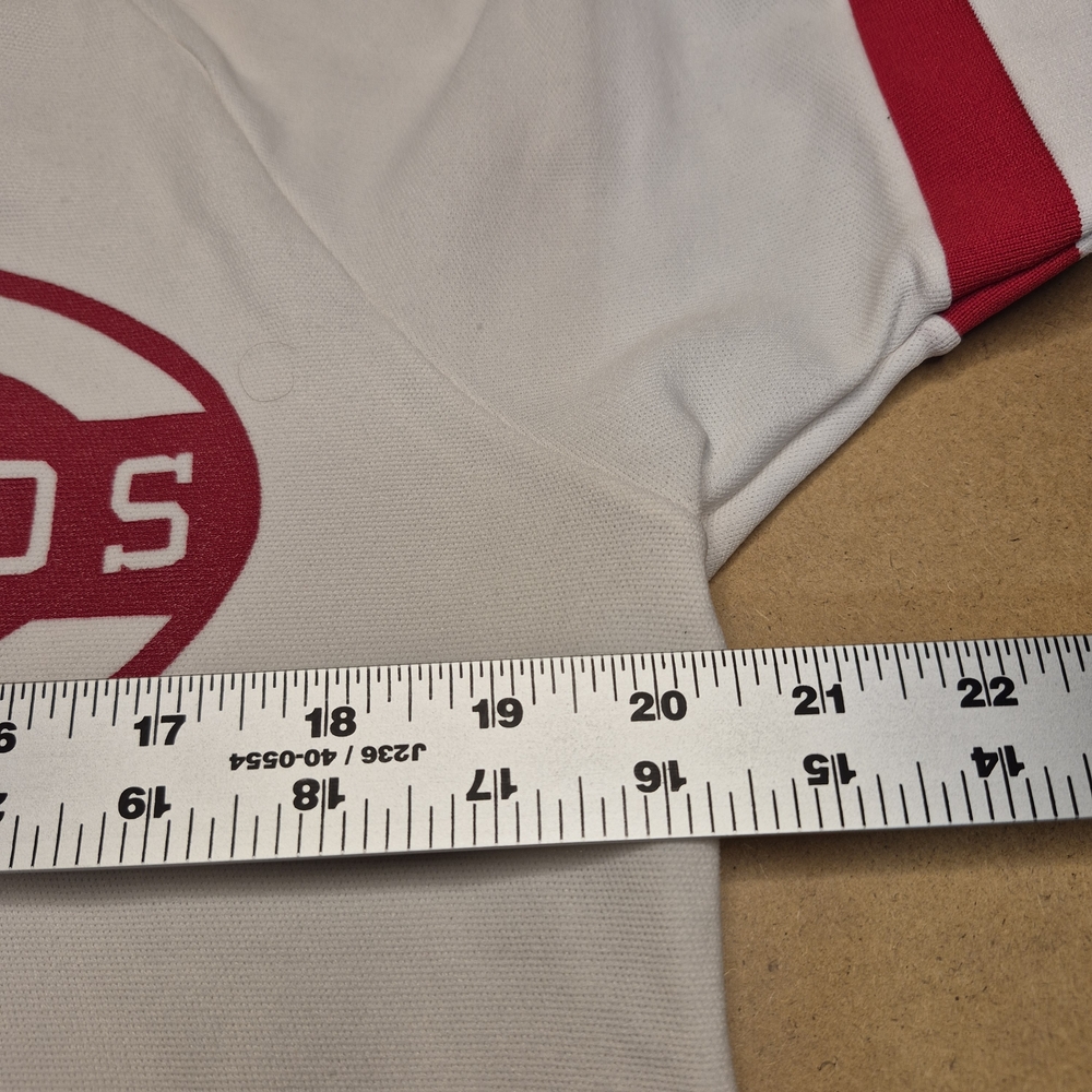 Cincinnati Reds White and Red Short-Sleeve Baseball Jersey - Read - Picture 5 of 8